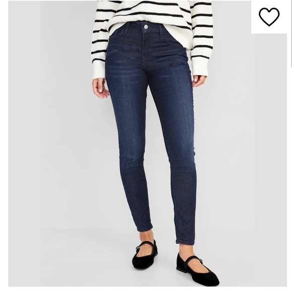Old Navy Rock Star High Waist Skinny Jeans - Picture 1 of 8